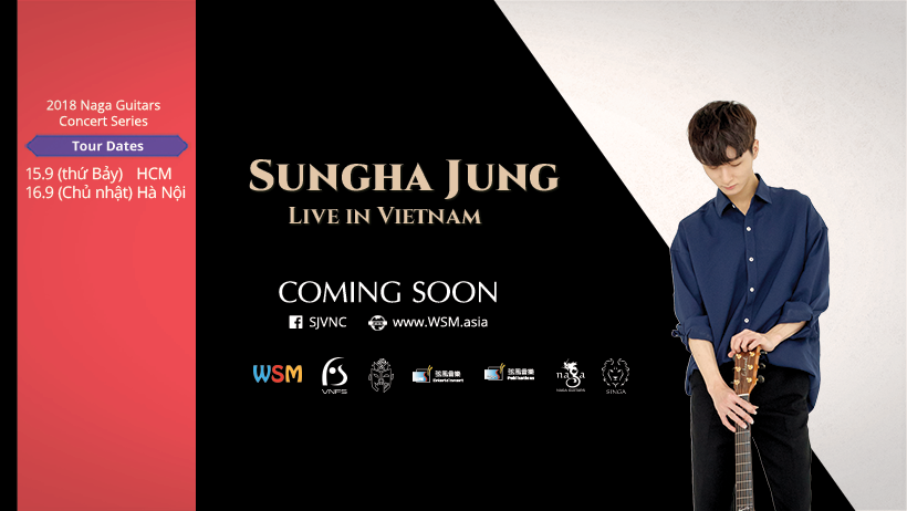 Sungha Jung Live in Ho Chi Minh City 2018