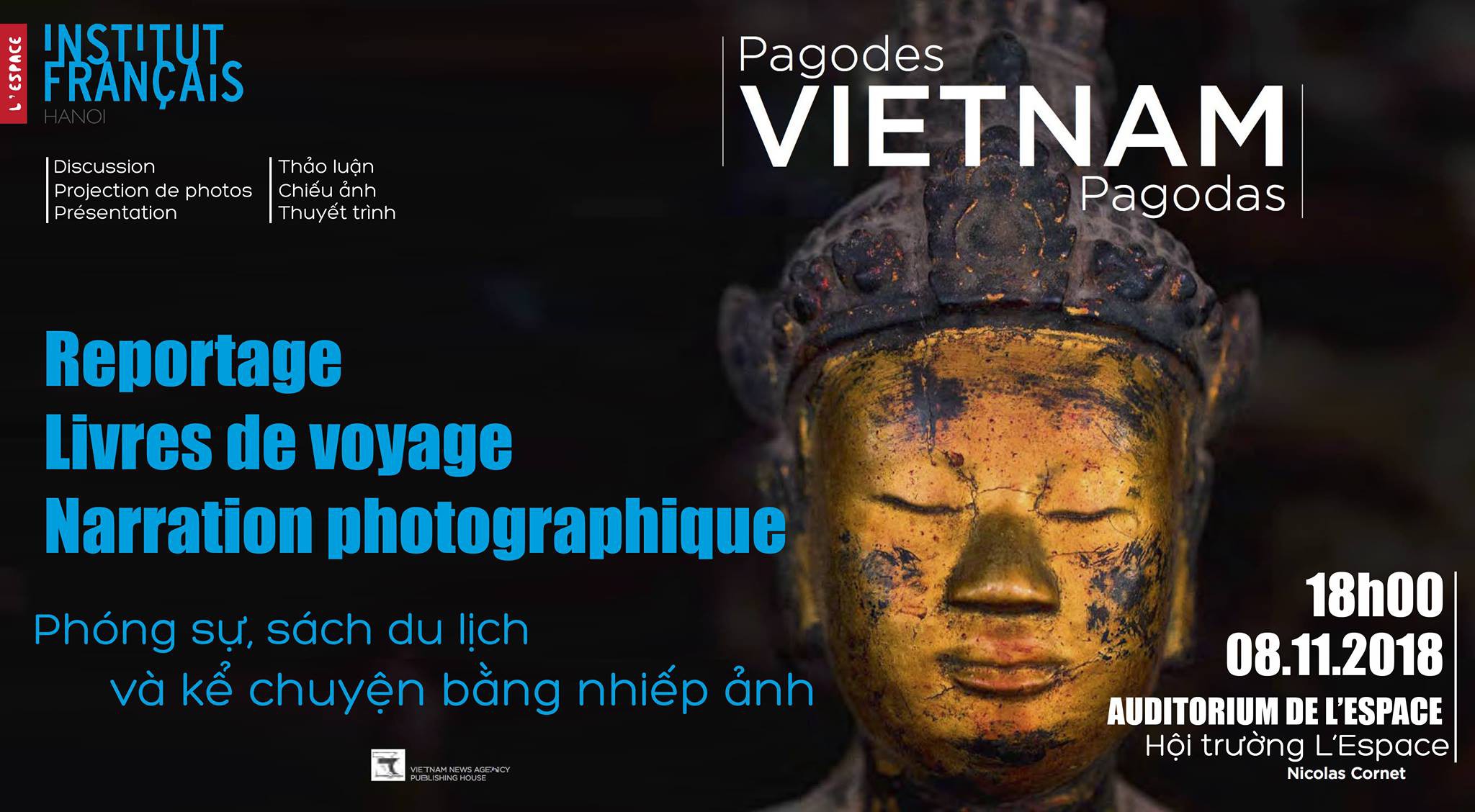 Phóng sự - sách du lịch - Kể chuyện bằng nhiếp ảnh Chùa Việt Nam