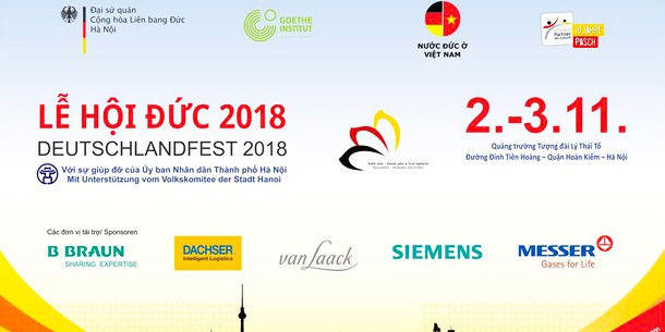 Lễ hội Đức - Deutschlandfest 2018