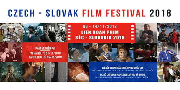 Liên Hoan Phim tại Séc-Slovakia 2018