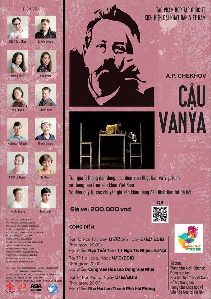 Buổi diễn ra mắt vở kịch của Anton Chekhov - Cậu Vanya