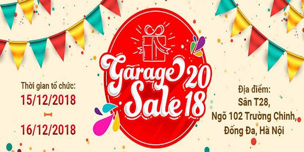 Garage Sale 2018: Trạm cứu hộ chó mèo Hà Nội