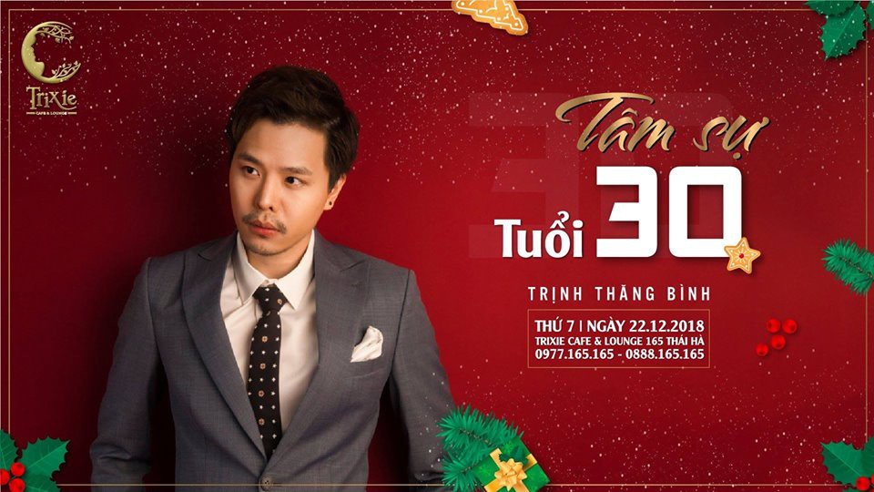 Minishow Trịnh Thăng Bình tại Hà Nội ngày 22.12.2018