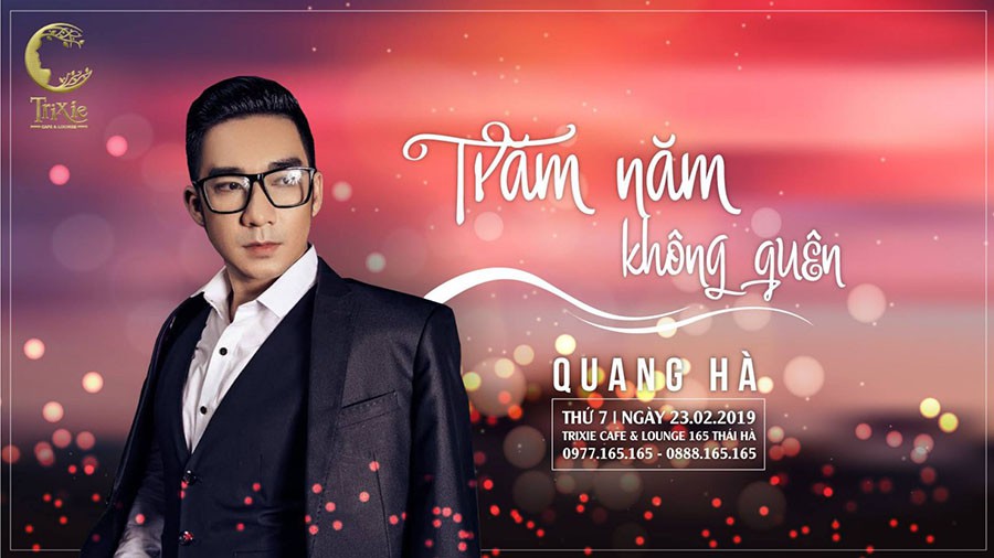 Minishow Quang Hà ngày 23.02.2019 tại Hà Nội