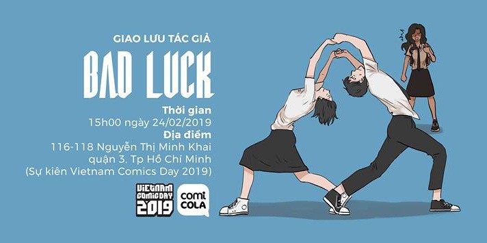 Panel ra mắt Bad Luck 2 tại Vietnam Comics Day 2019