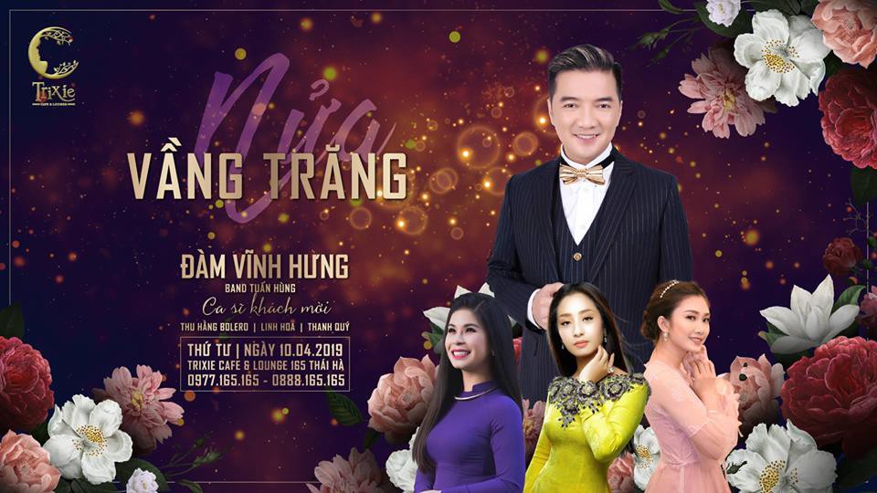 Minishow Đàm Vĩnh Hưng tại Hà Nội ngày 10-04-2019