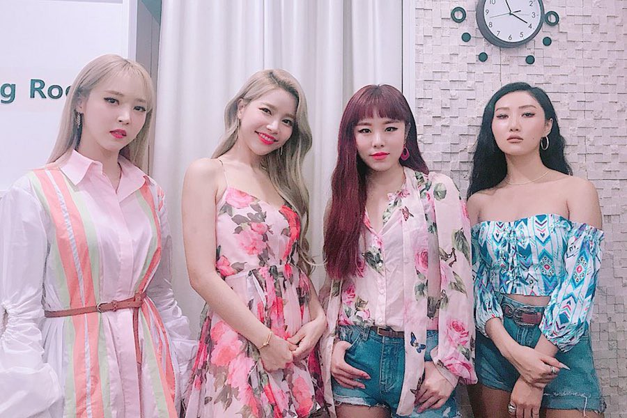 Nhóm nhạc Hàn Quốc MAMAMOO biểu diễn tại Hà Nội - ngày 1.6.2019