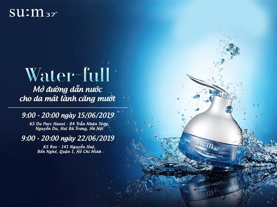 Sự kiện su:m37° - Water-full Day 2019