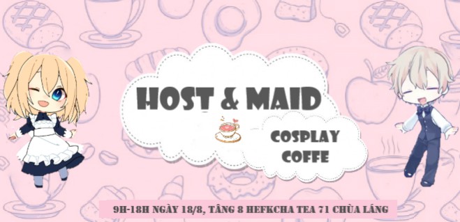 Host and Maid Cosplay Coffee