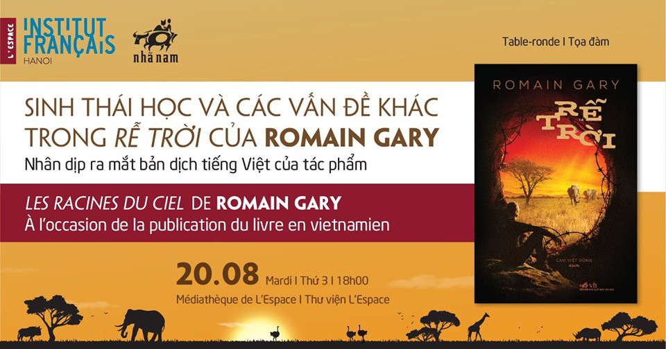 Tọa đàm - Sinh thái học và các vấn đề khác trong Rễ trời của Romain Gary