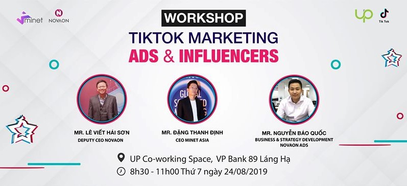 Hội thảo TikTok Marketing Ads - Influencers