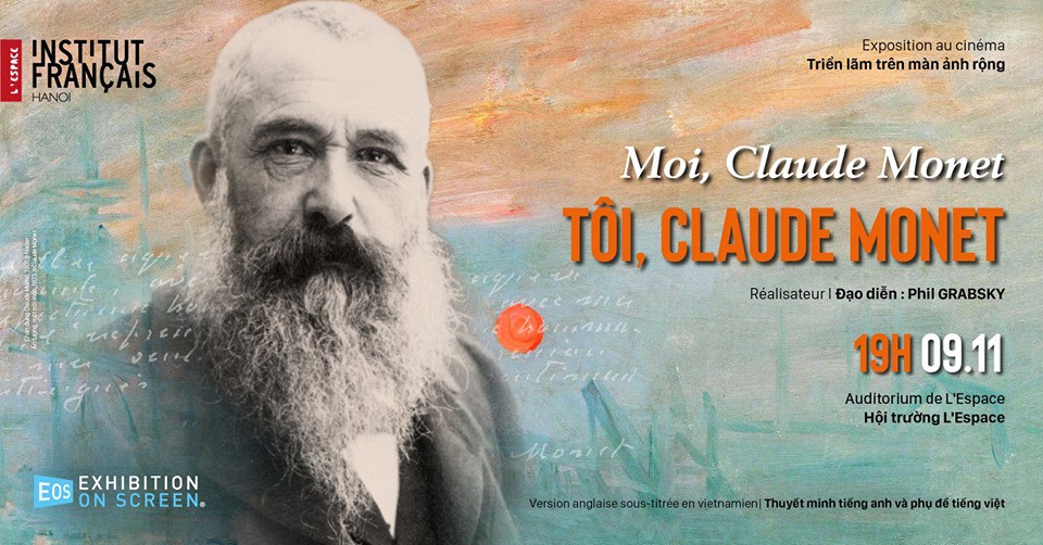 Triển lãm trên màn ảnh rộng - Tôi, Claude Monet