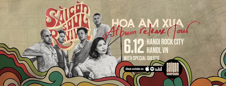 Saigon Soul Revival Guests at HRC - Hanoi
