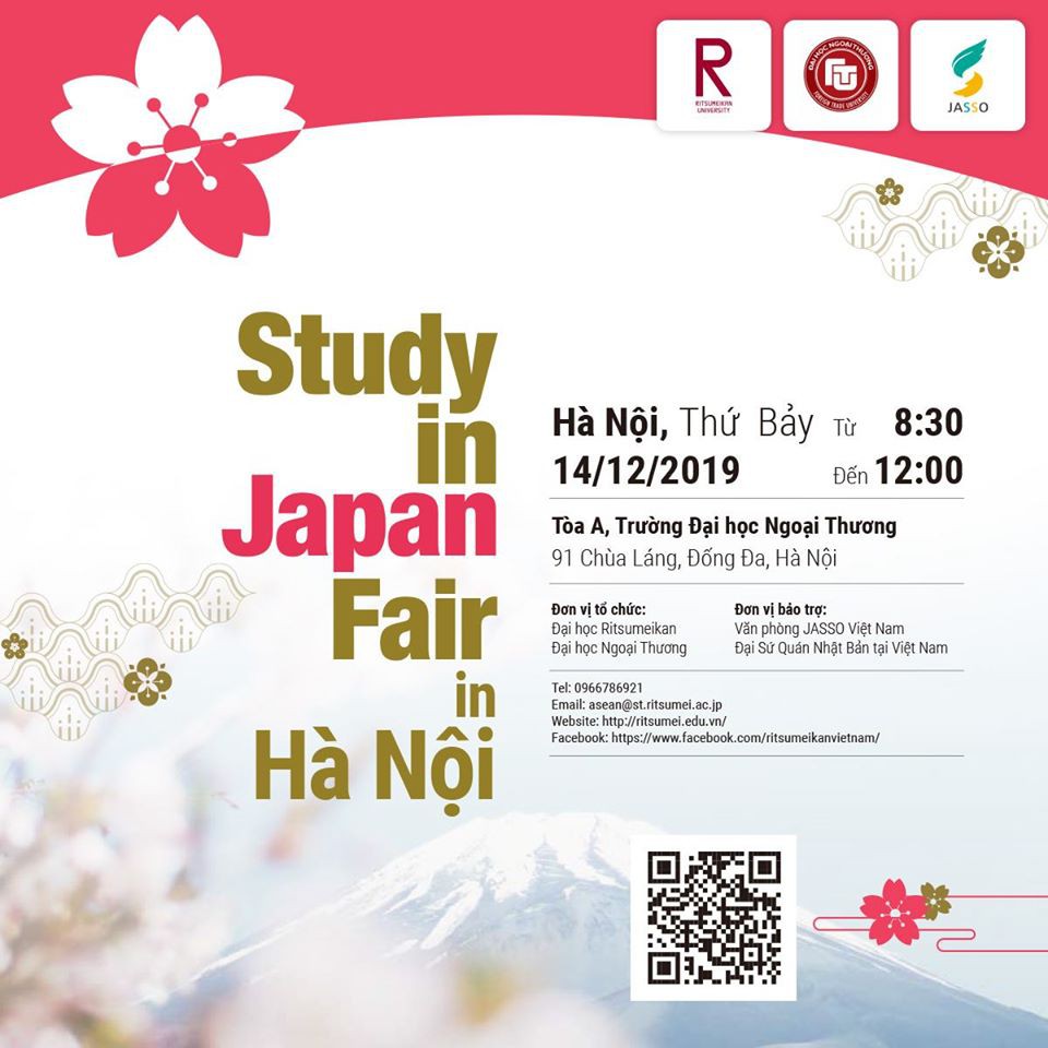 Hội thảo Study in Japan Fair 2019 tại Hà Nội