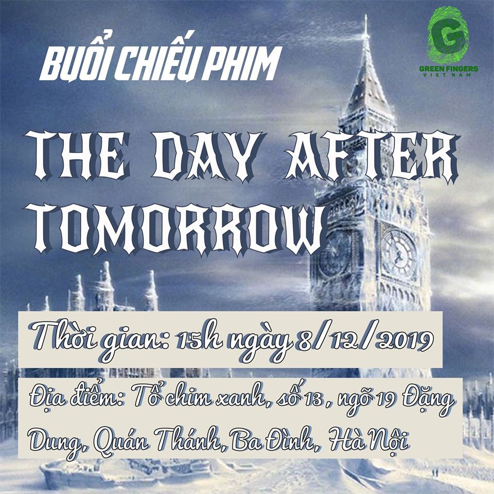 Buổi chiếu phim The Day After Tomorrow