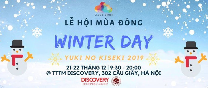 Sự kiện văn hóa WINTER DAY - Yuki no Kiseki 2019
