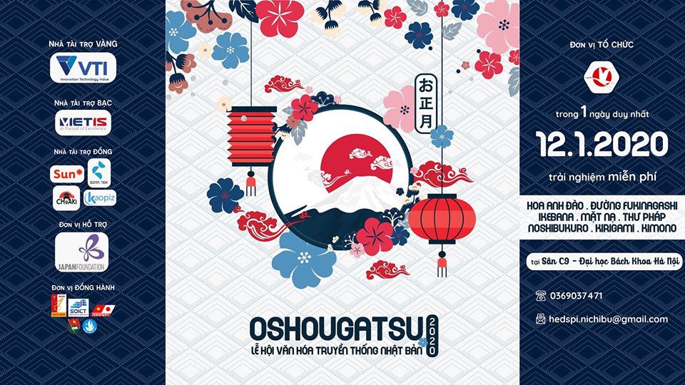 Lễ hội văn hoá Nhật Bản Oshougatsu 2020