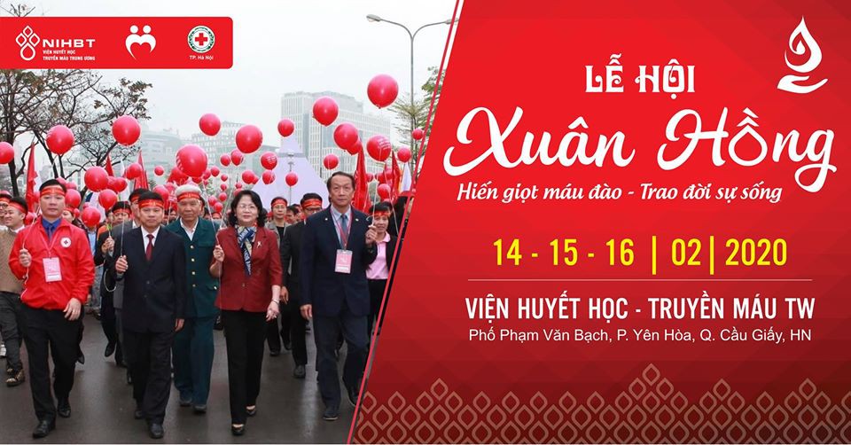 Lễ hội Xuân hồng 2020 - Lễ hội hiến máu lớn nhất Việt Nam