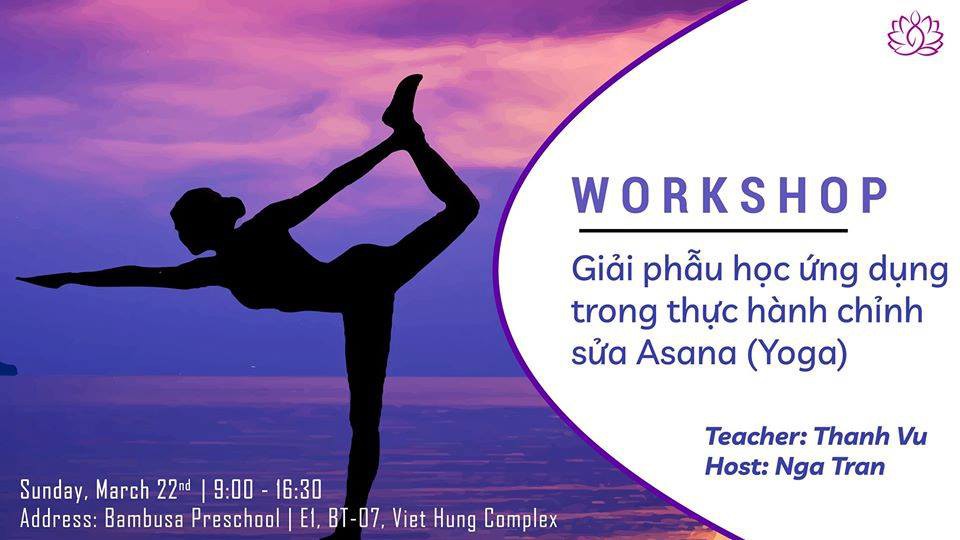 Workshop Giải Phẫu Học Ứng Dụng Trong Thực Hành Yoga