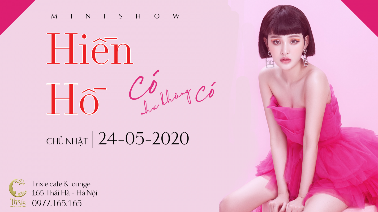 Minishow Hiền Hồ ngày 24.05.2020 tại Hà Nội