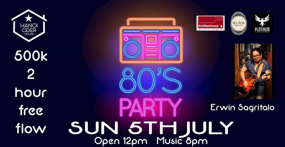 Cider House Sessions - 80's Party