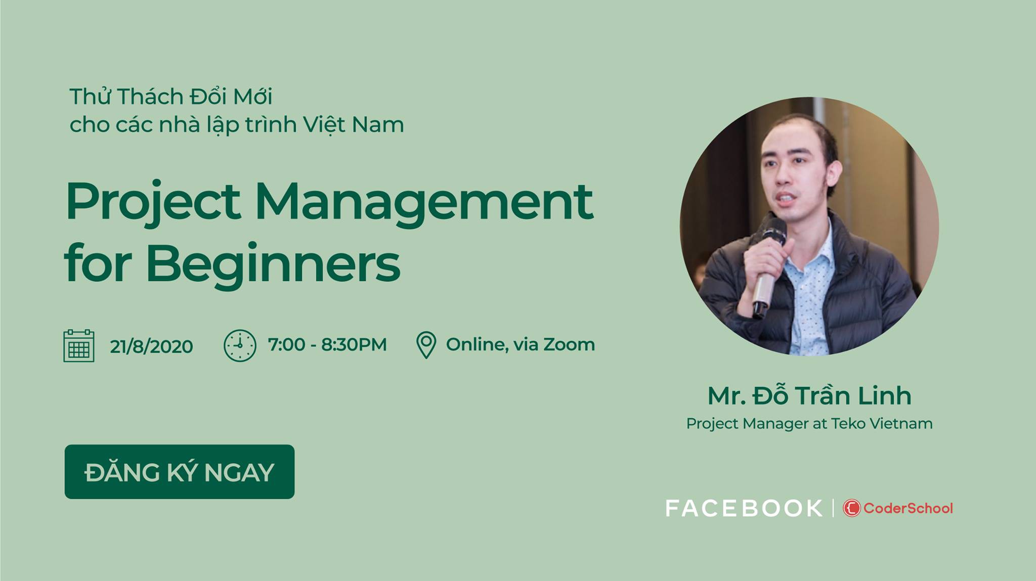 Sự kiện online: Project Management for Beginners