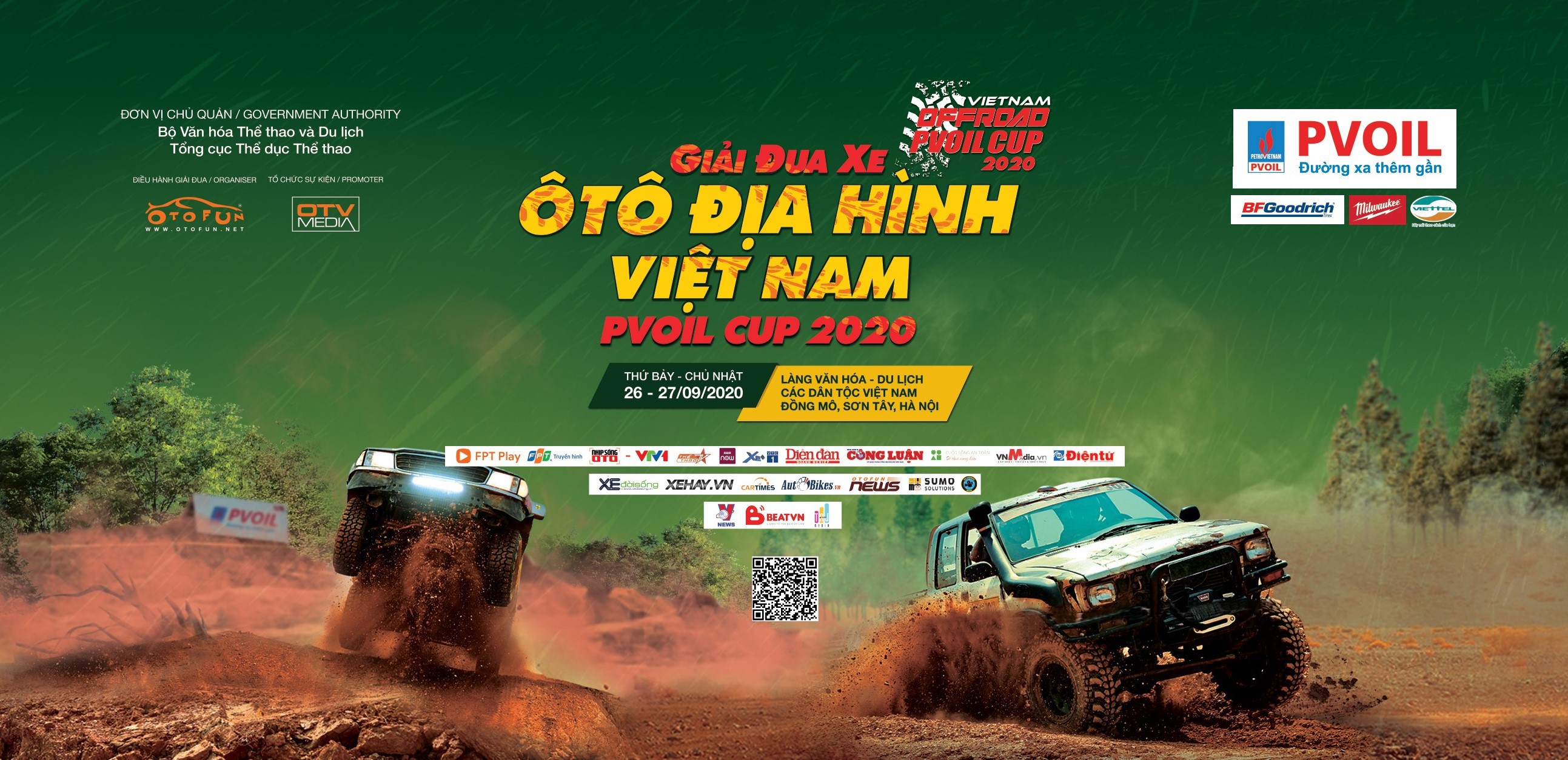 Giải đua xe Ô tô địa hình Việt Nam PVOIL Cup 2020