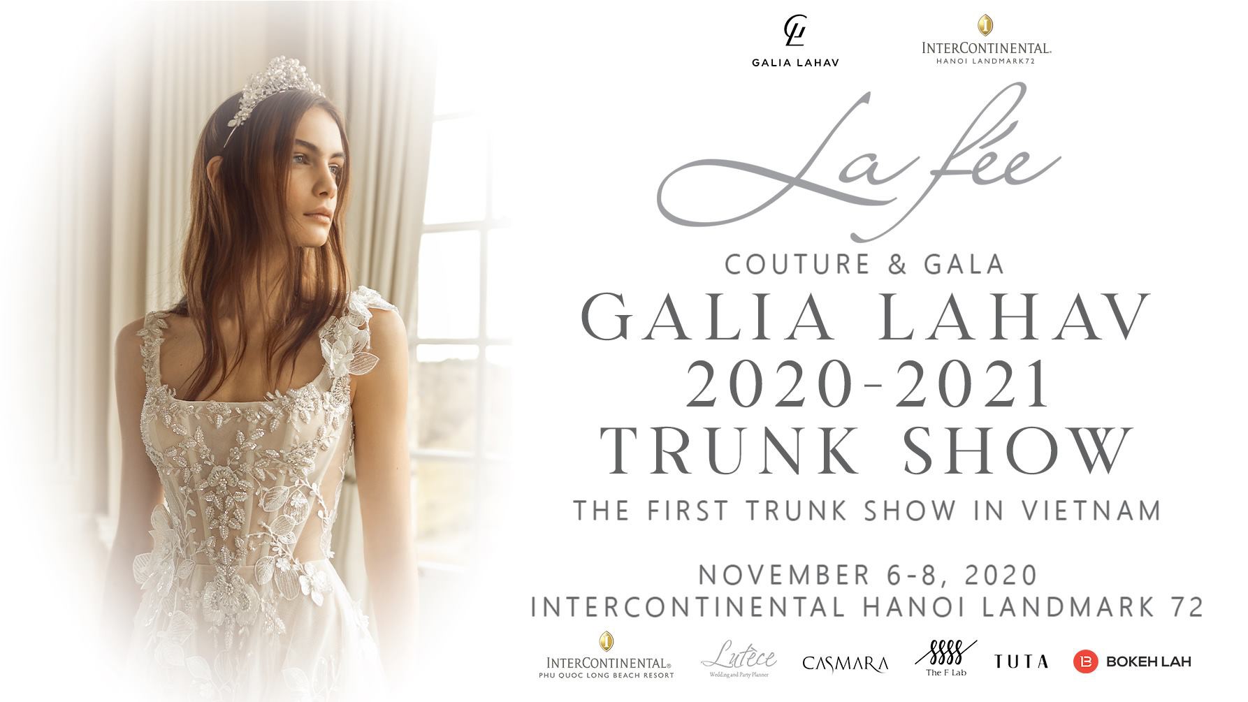 Sự kiện triển lãm váy cưới - GALIA LAHAV 2020/2021 TRUNK SHOW