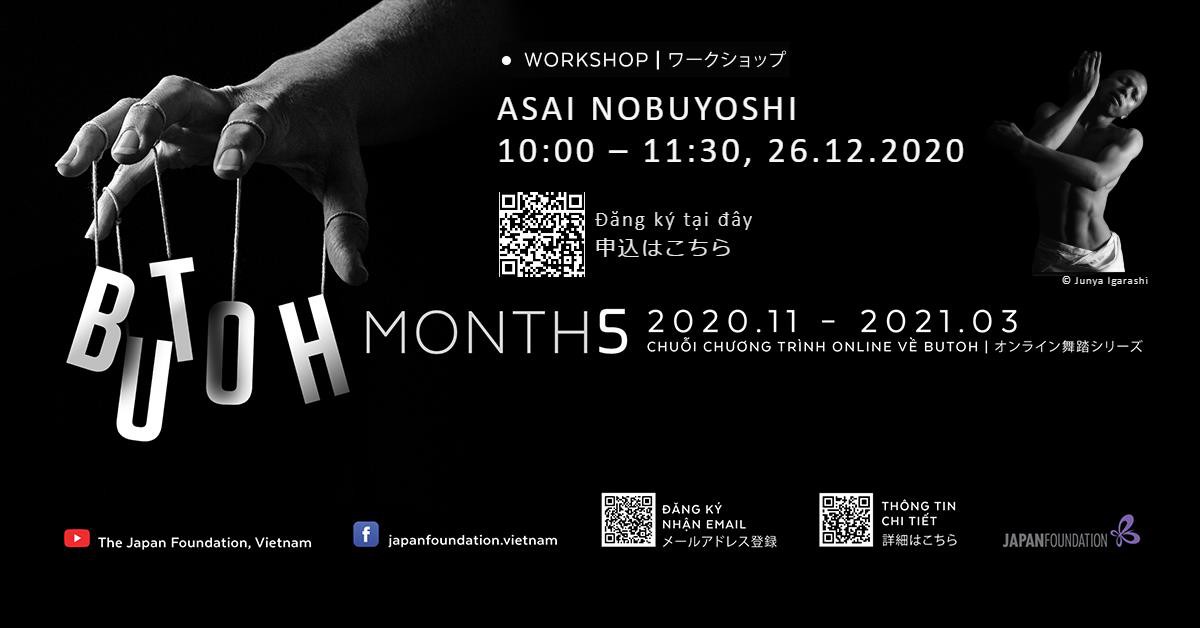 Workshop Online Butoh #2 - Asai Nobuyoshi 2020