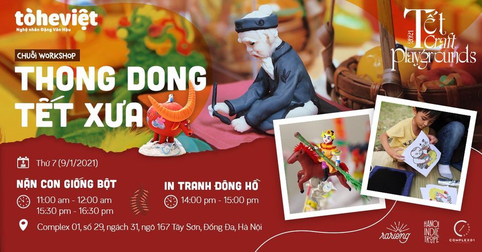 Tò he Việt Workshops - Thong dong Tết xưa