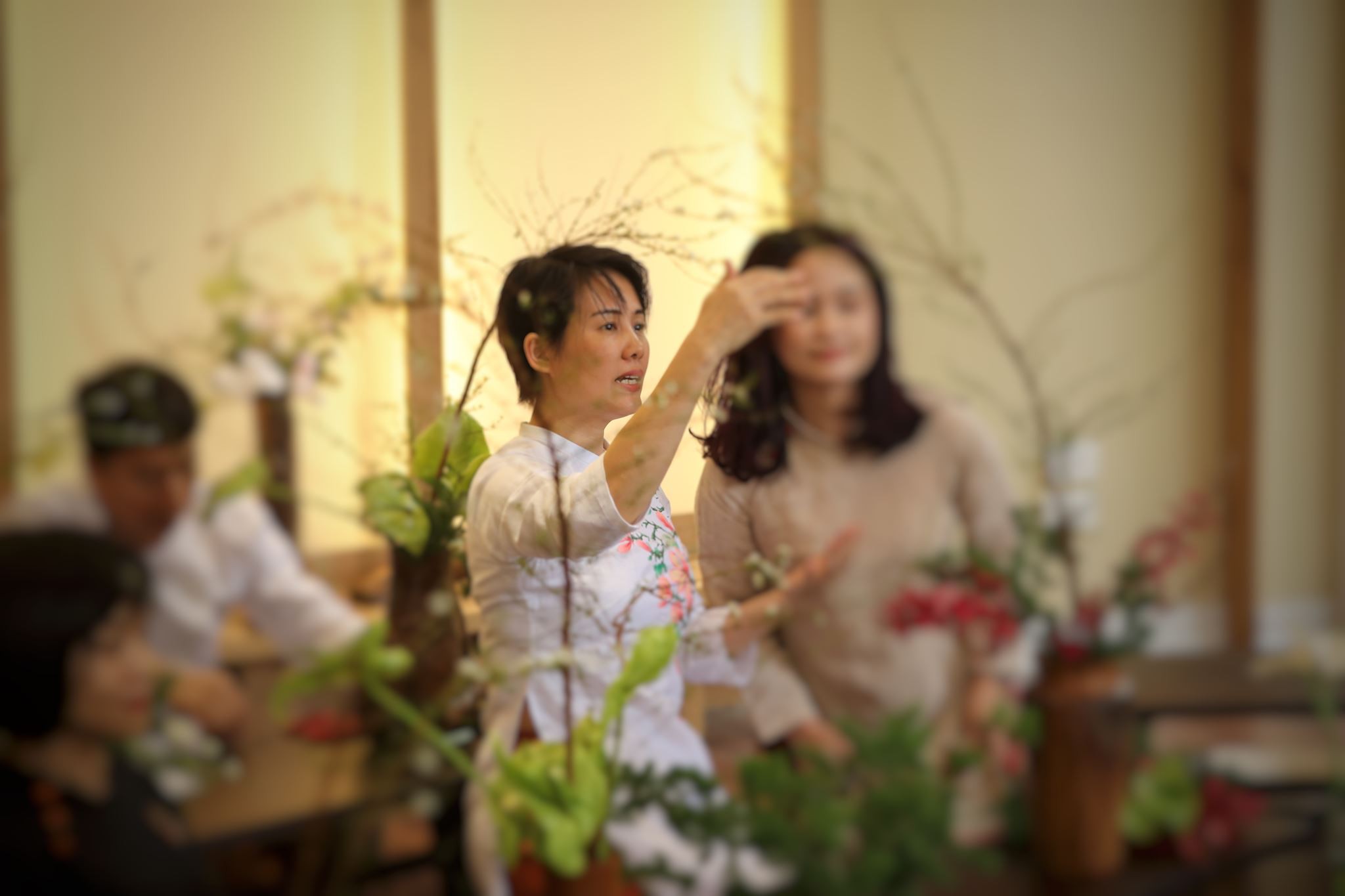 Lớp cắm hoa ikebana hiện đại (Sogets) 