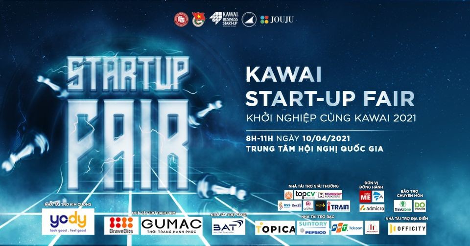 Hội chợ Kết nối Khởi nghiệp - Kawai Startup Fair 2021 - Khi startup giao thoa với Công nghệ tài chính