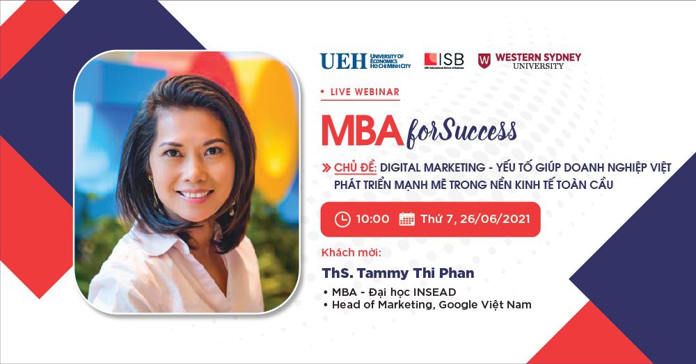 MBA For Success Digital Marketing - Yếu tố giúp doanh nghiệp Việt phát triển trong nền kinh tế