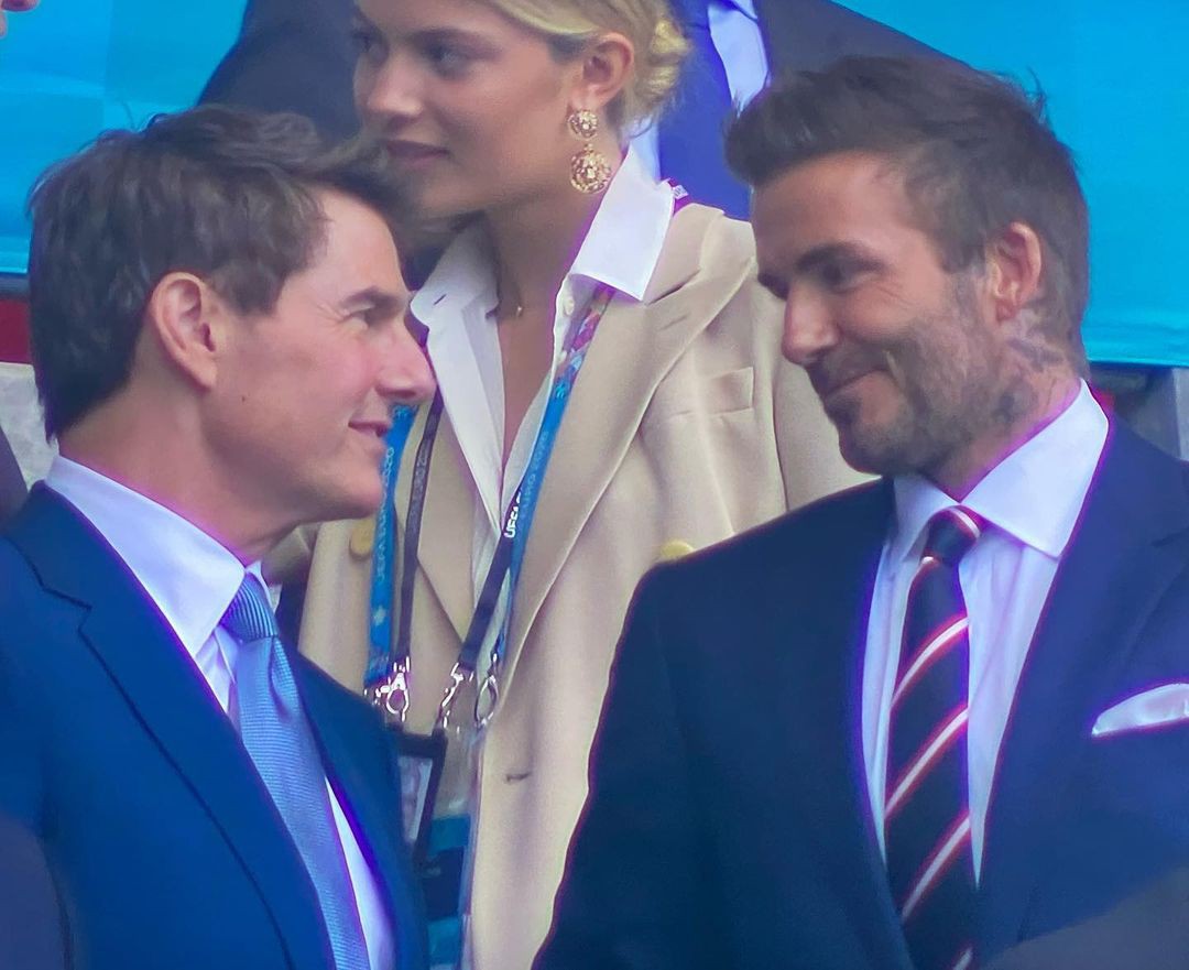 Trận chung kết EURO 2020 giữa đội tuyển Anh và Italia có sự xuất hiện của David Beckham - Tom Cruise - Kate Moss cùng dàn sao đình đám
