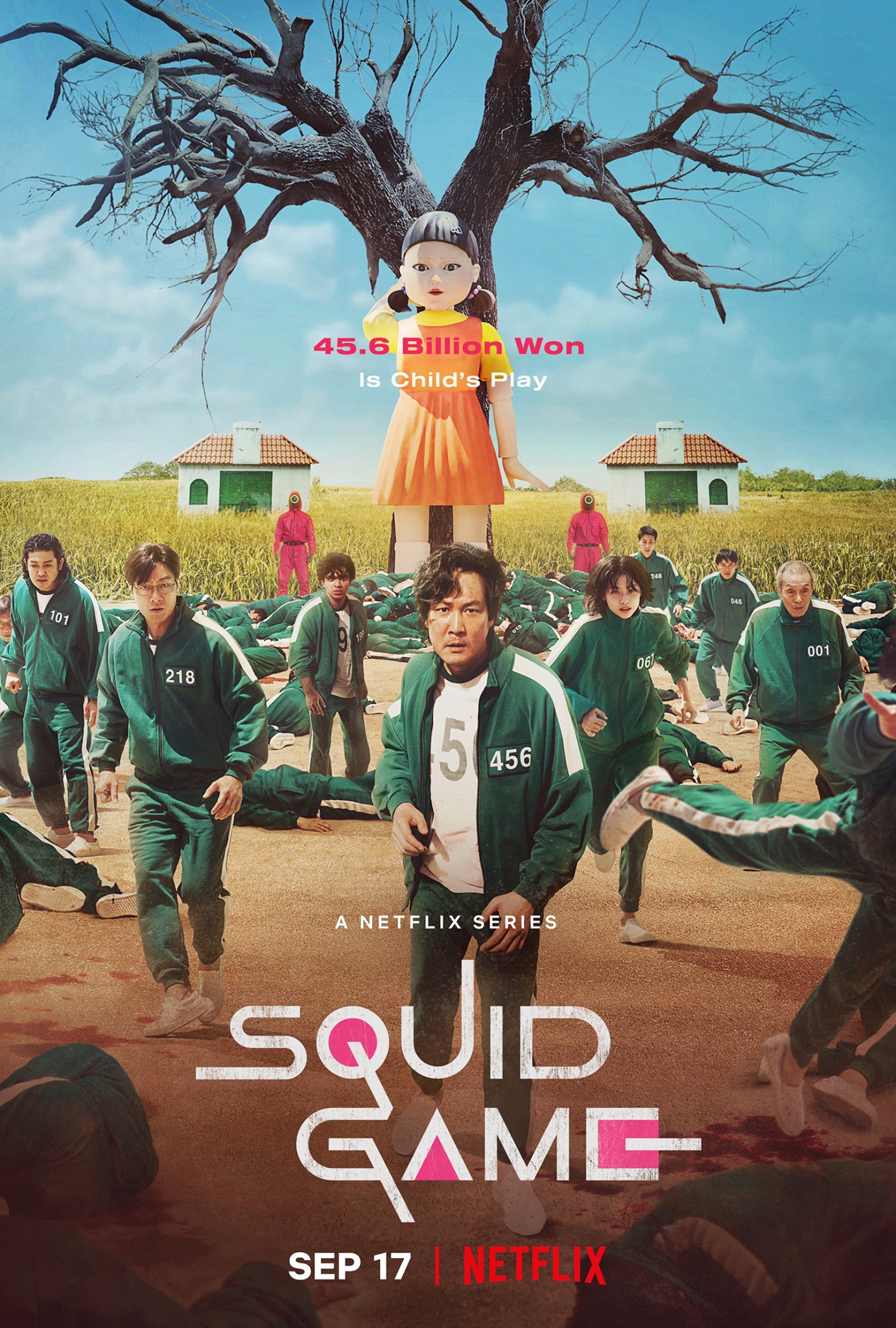Phim kinh dị Squid Game - Trò Chơi Con Mực lập kỷ lục mới cho phim Hàn Quốc trên Netflix