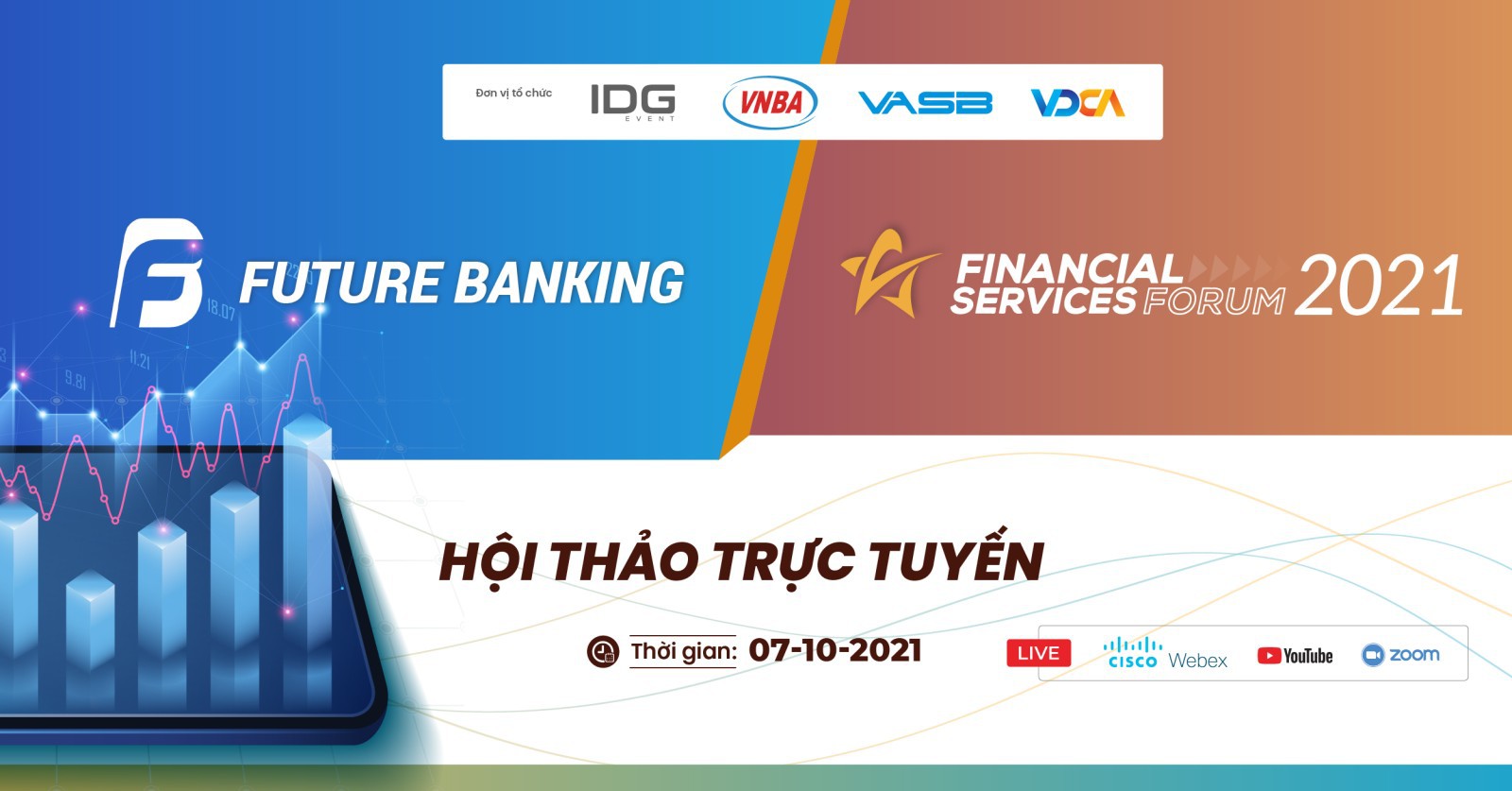 Sự kiện online - Future Banking và Diễn đàn Dịch vụ Tài chính - Financial services Forum
