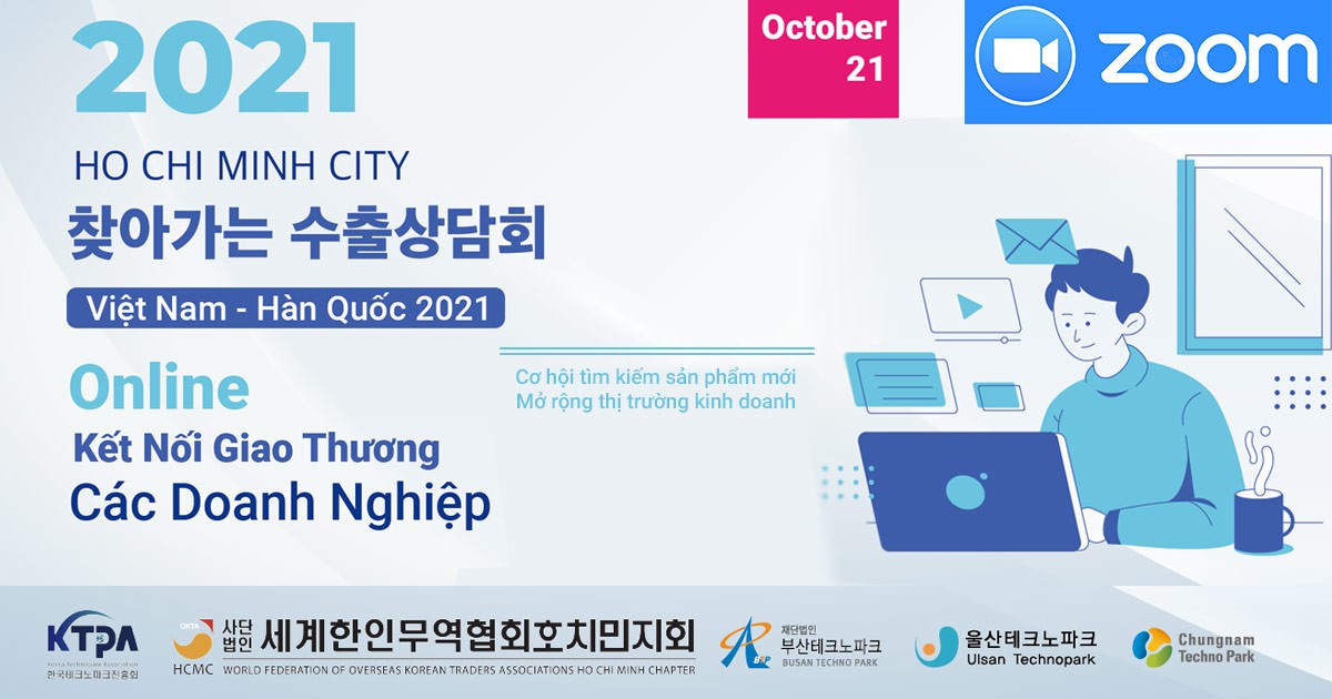 Sự kiện online Kết nối giao thương các doanh nghiệp - 2021 KTPA Vietnam Online Export Consortium TPHCM
