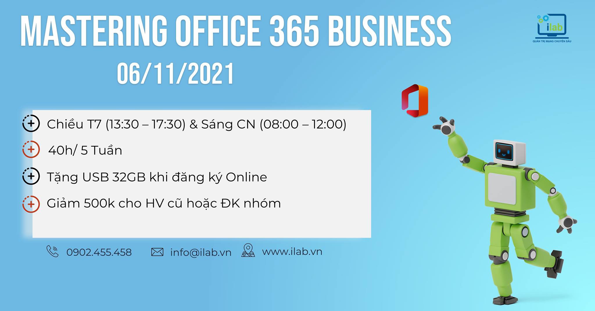 Khóa học Mastering Office 365 Business