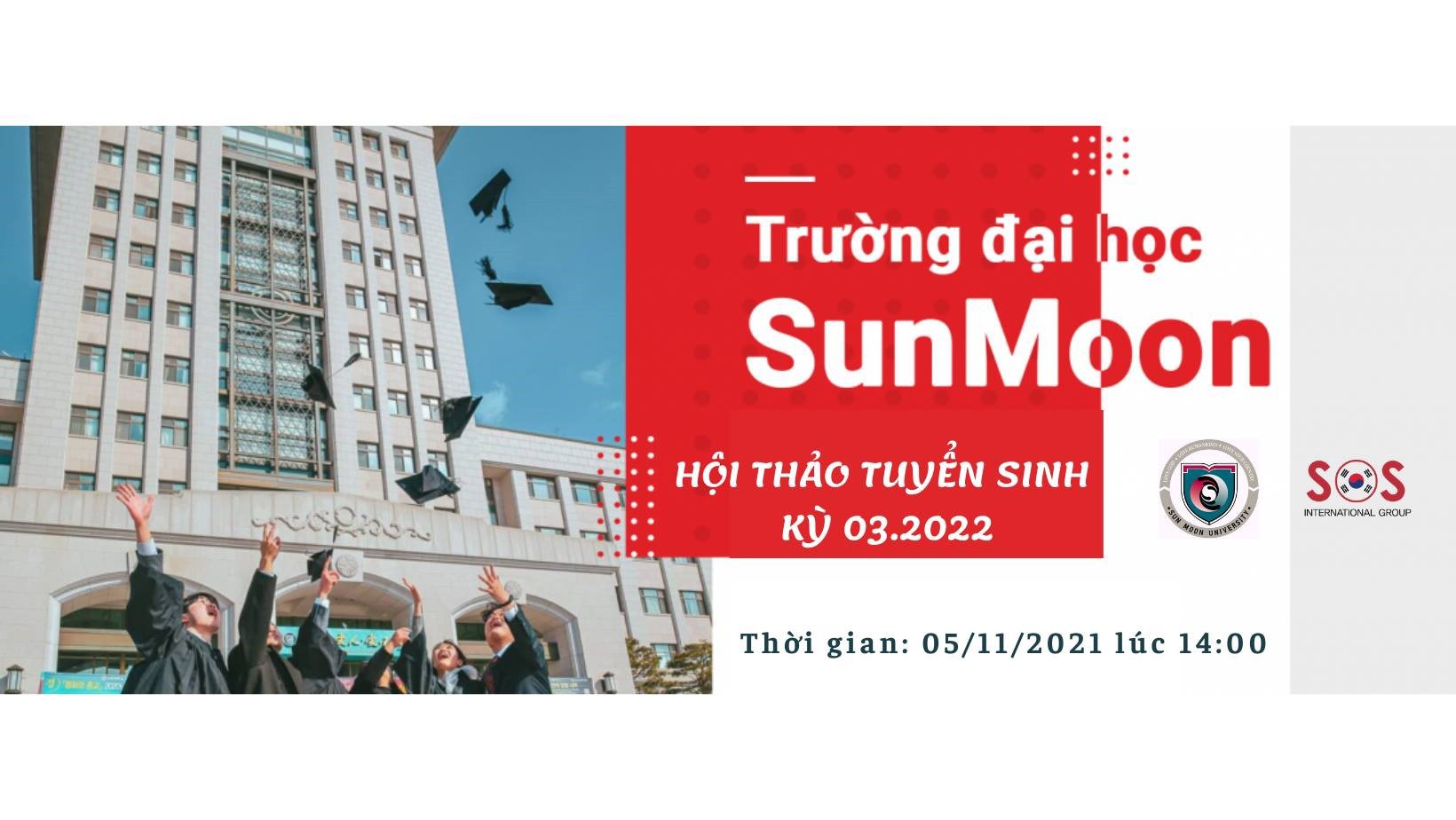 Đăng ký miễn phí tham dự Hội thảo du học Hàn Quốc - Đại học Sunmoon