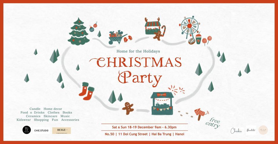 Bữa tiệc Noel 2021 - Christmas Party - Home for the Holidays