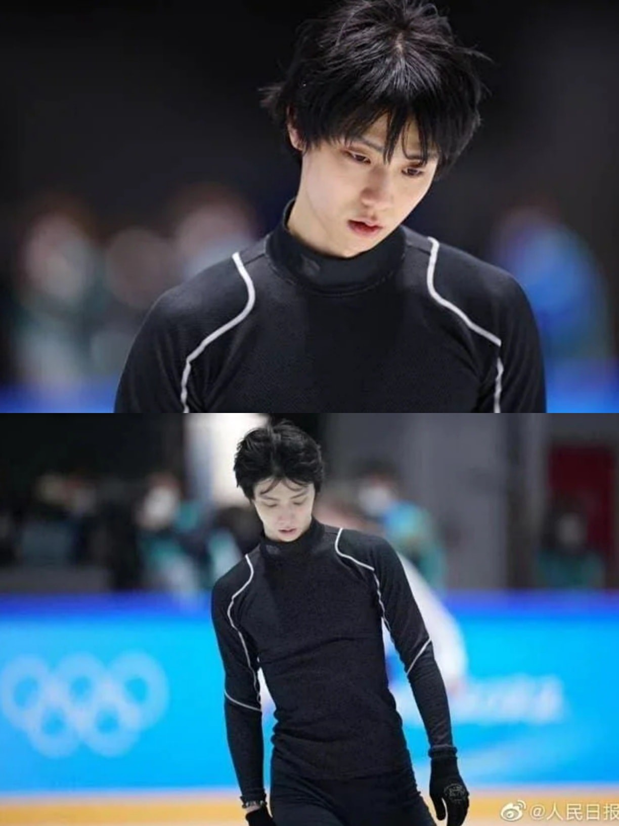 Huyền thoại trượt băng nghệ thuật của Nhật Bản - Hanyu Yuzuru bị ngã khi thực hiện cú nhảy 4A và 4S tại Olympic mùa đông 2022 nhưng vẫn được Netizen Trung và Hàn hết lòng ủng hộ