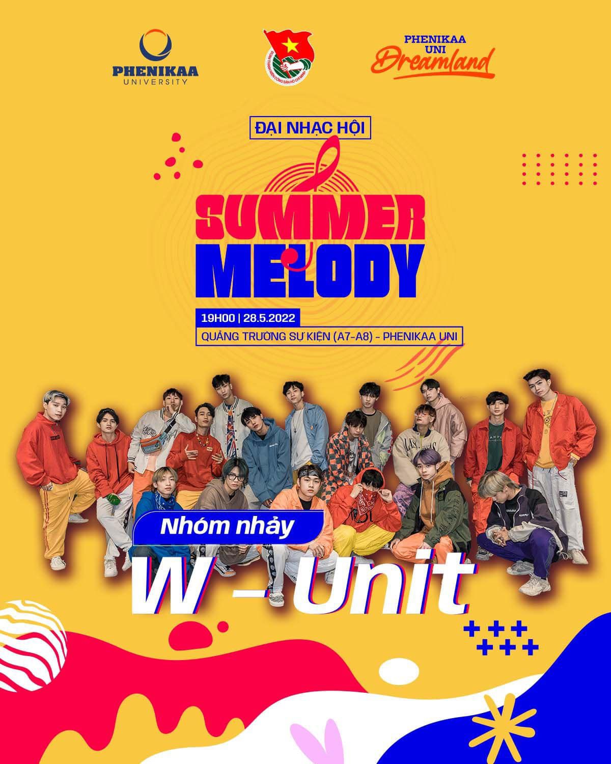 Đại nhạc hội Summer Melody 2022 - Trúc Nhân - Hieuthuhai - Rtee - Only5 Band - Wunit
