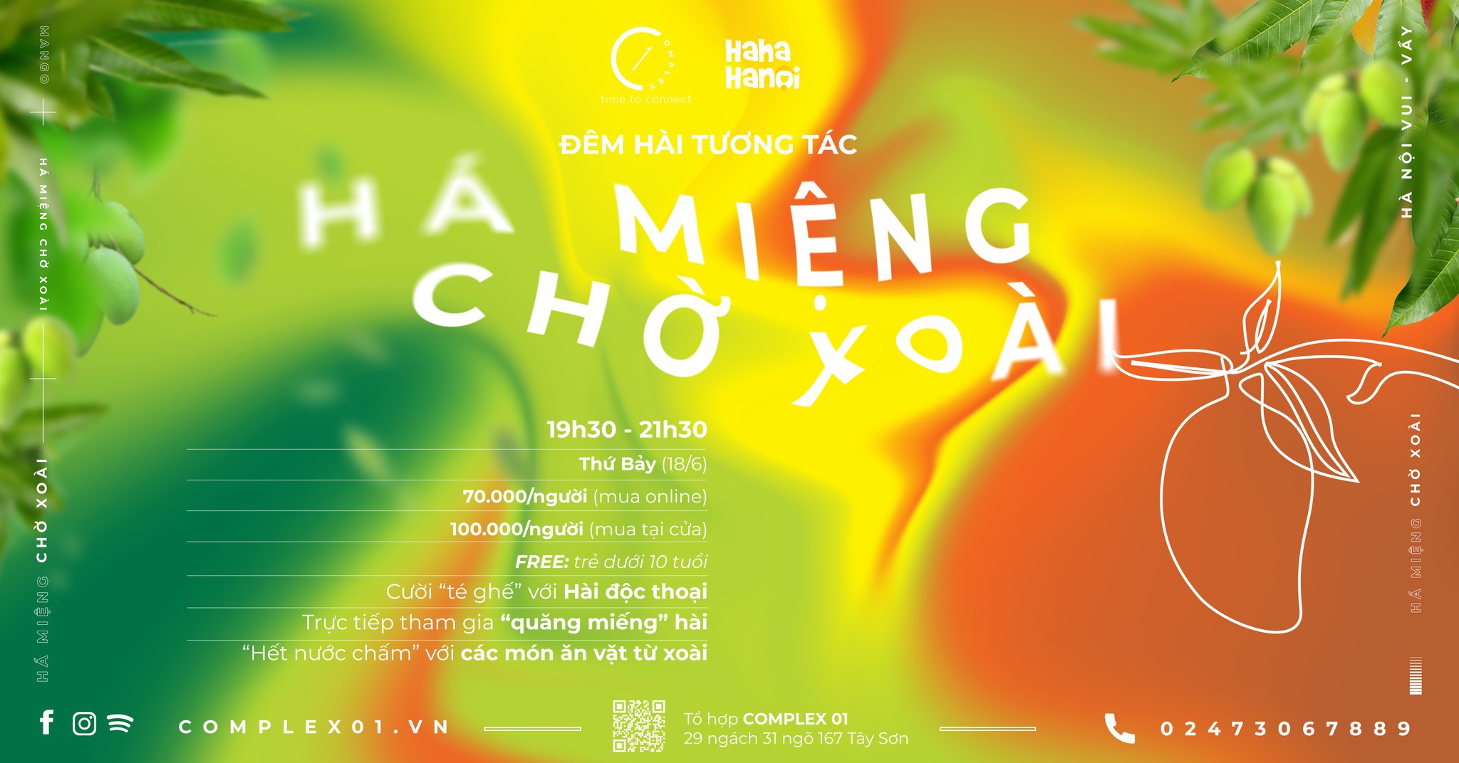 Đêm hài tương tác - Há Miệng Chờ Xoài