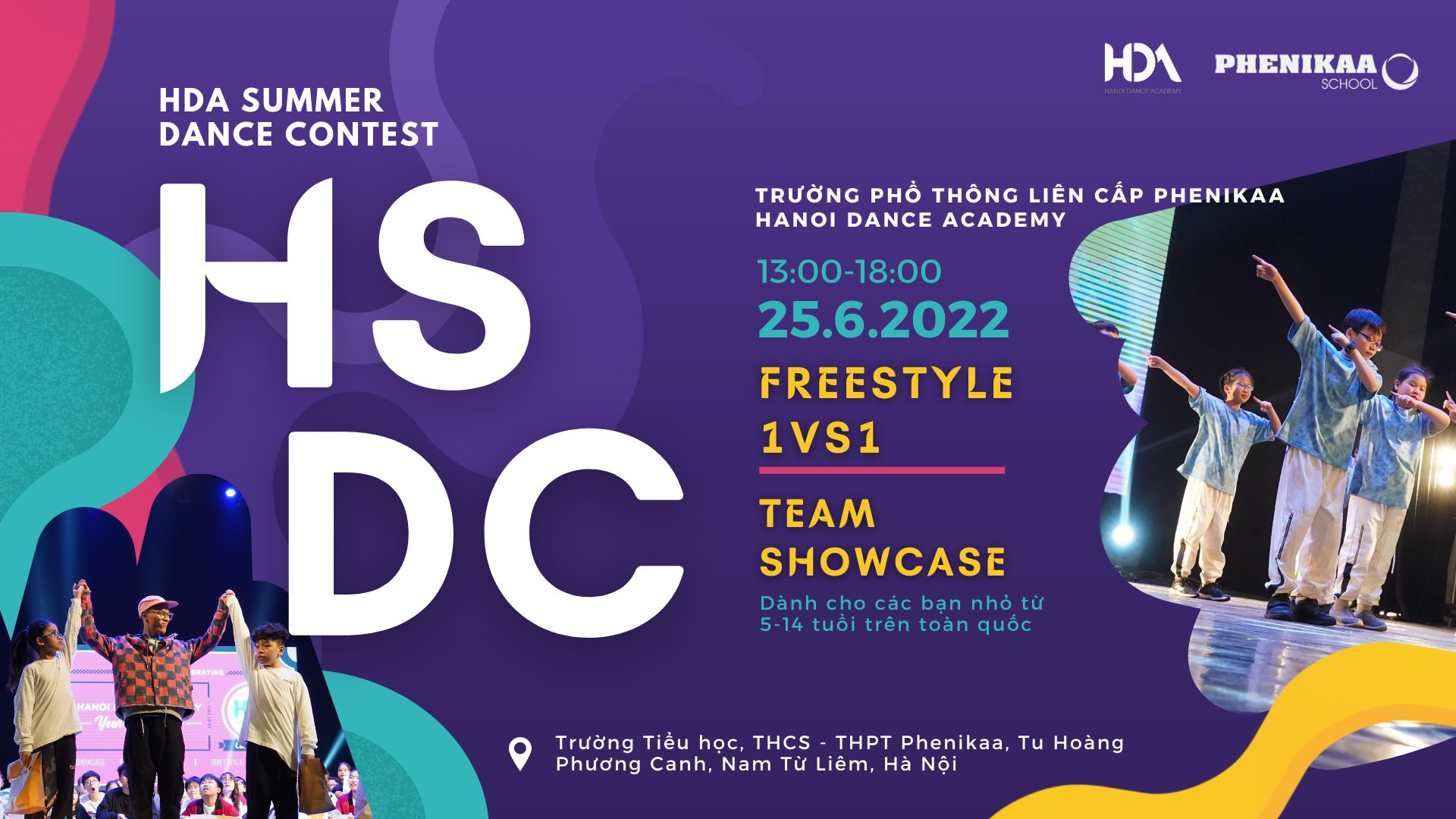 Hanoi Summer Dance Contest - Giải đấu nhảy cho các bạn Kids tài năng 