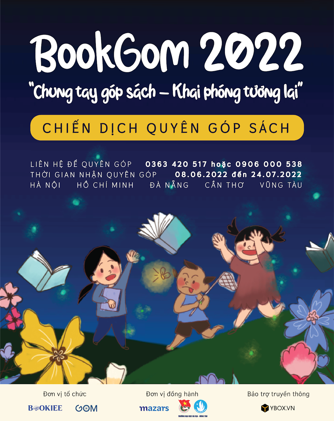 Phát động Chiến dịch quyên góp sách BookGom 2022 tới các em nhỏ khó khăn