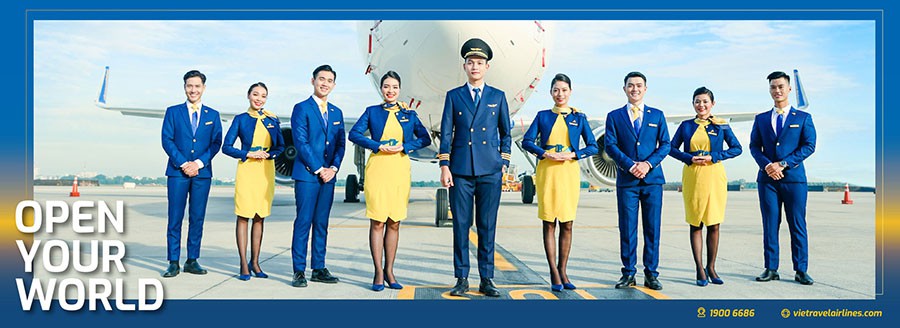 Cơ hội được trở thành tiếp viên hàng không của Vietravel Airlines - Tin tuyển dụng 