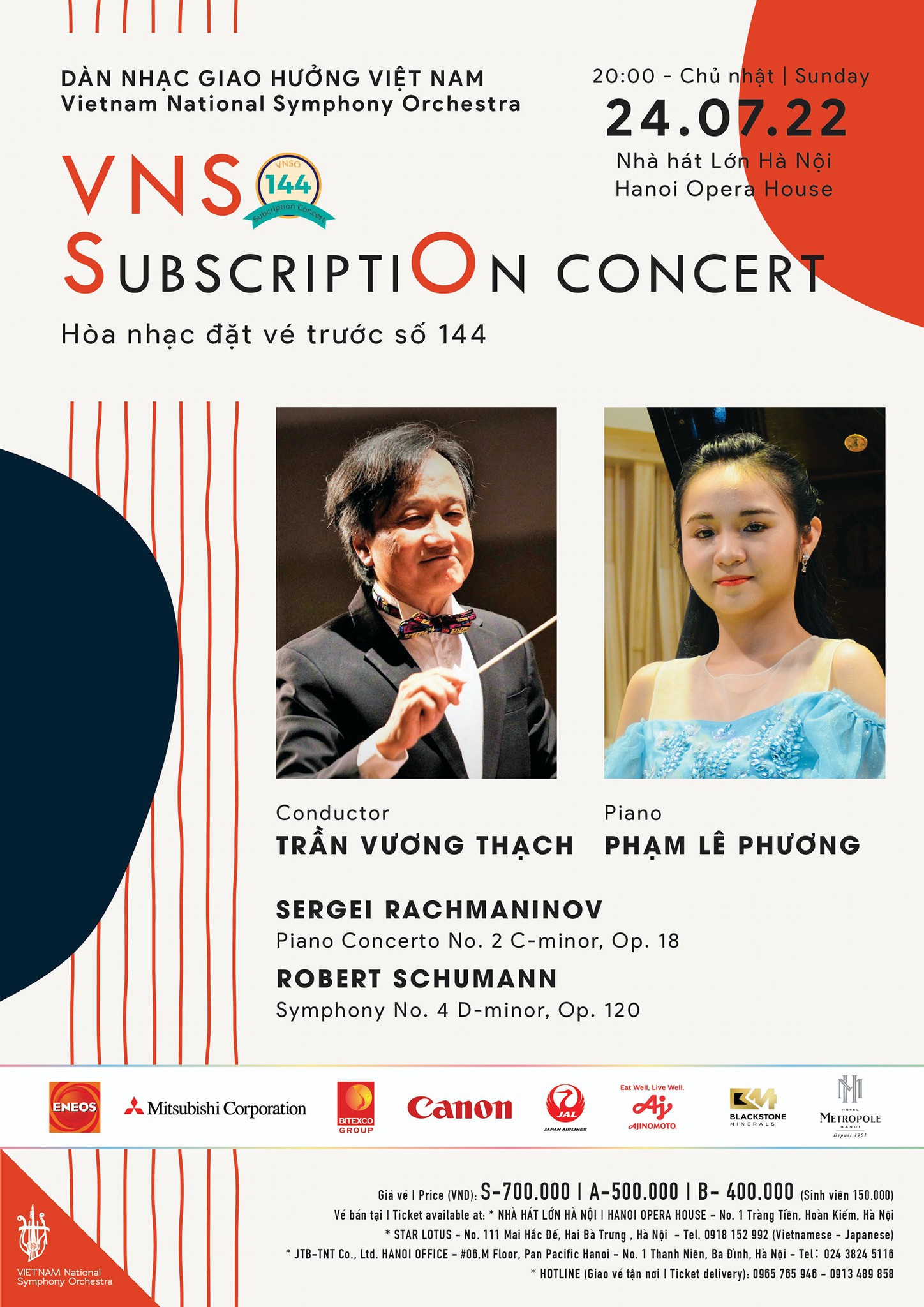 Hòa nhạc đặt vé trước số 144 - Subscription Concert Vol. 144