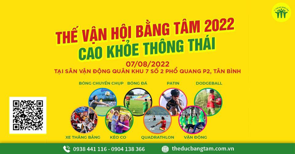  Thế Vận Hội Bằng Tâm 2022 - Cao Khỏe Thông Thái 