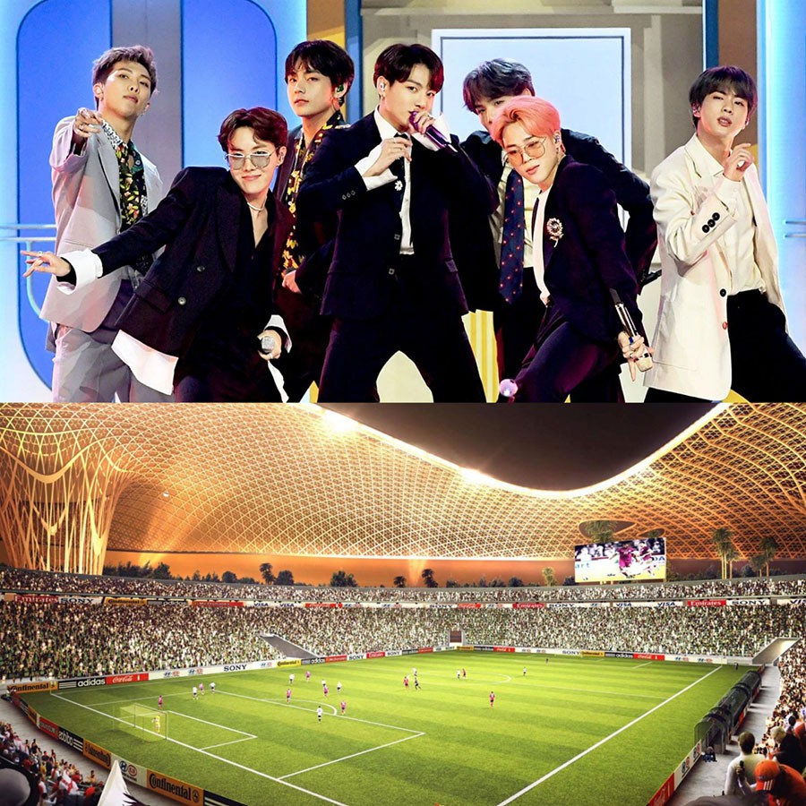 Báo chí Hàn Quốc đưa tin BTS có khả năng sẽ diễn mở màn cho Giải vô địch bóng đá Thế giới 2022 - FIFA World Cup 2022 tại Qatar