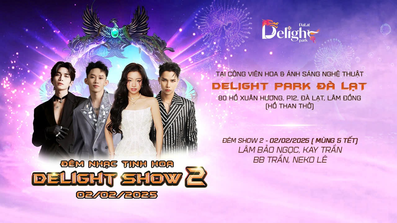 Delight Show 2 với sự tham gia của giọng ca nữ Lâm Bảo Ngọc